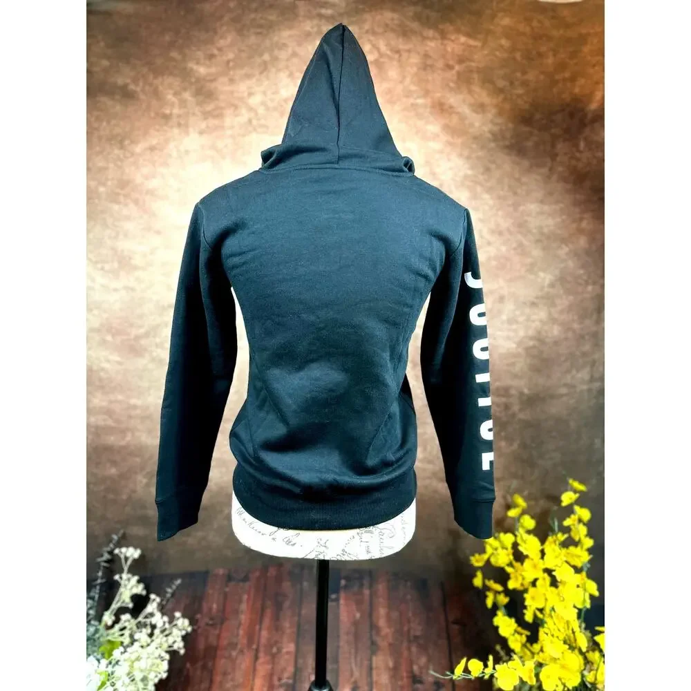 Justice Candy Graphic Zip-Up Hoodie - Girls Size M (10)